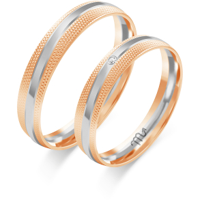 Eksklusive Vielsesringe Simply Love OE376-4