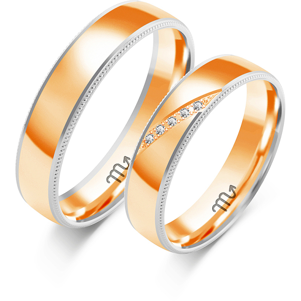 Eksklusive Vielsesringe Simply Love OE378-4