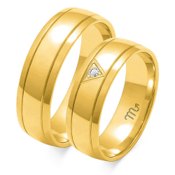 Eksklusive Vielsesringe Simply Love OE37