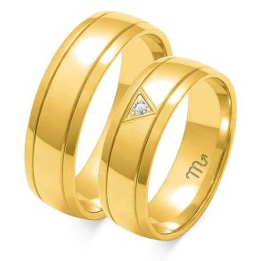 Eksklusive Vielsesringe Simply Love OE37