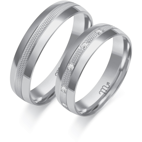 Eksklusive Vielsesringe Simply Love OE380-1