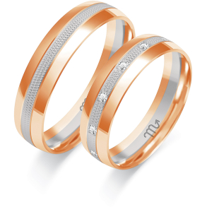 Eksklusive Vielsesringe Simply Love OE380-4