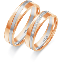 Eksklusive Vielsesringe Simply Love OE381-4