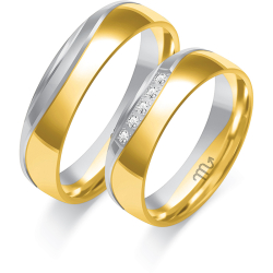 Eksklusive Vielsesringe Simply Love OE382-3