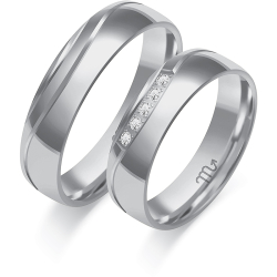 Eksklusive Vielsesringe Simply Love OE382-1