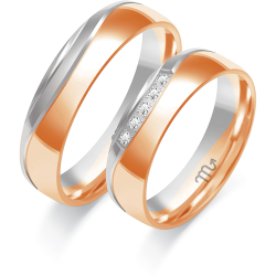 Eksklusive Vielsesringe Simply Love OE382-4