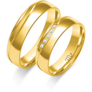 Eksklusive Vielsesringe Simply Love OE382