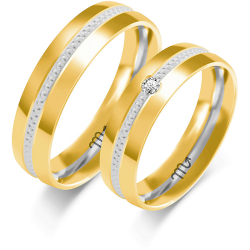 Eksklusive Vielsesringe Simply Love OE385-3