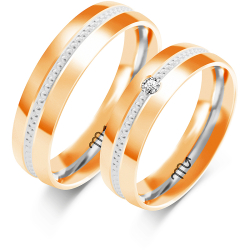 Eksklusive Vielsesringe Simply Love OE385-4