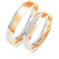 Eksklusive Vielsesringe Simply Love OE388-4