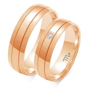 Eksklusive Vielsesringe Simply Love OE38-2