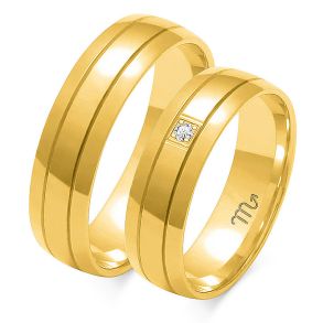 Eksklusive Vielsesringe Simply Love OE38