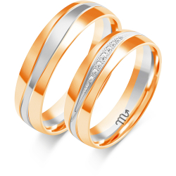 Eksklusive Vielsesringe Simply Love OE391-4