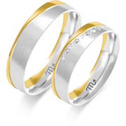 Eksklusive Vielsesringe Simply Love OE398-3