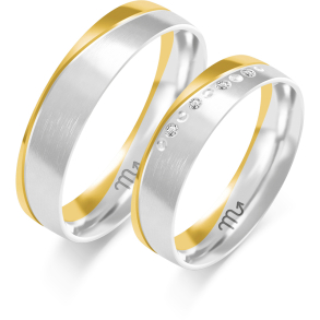 Eksklusive Vielsesringe Simply Love OE398-3