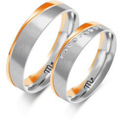 Eksklusive Vielsesringe Simply Love OE398-4