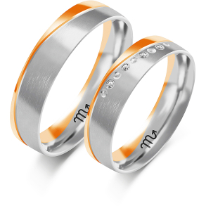 Eksklusive Vielsesringe Simply Love OE398-4