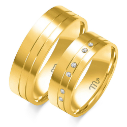 Eksklusive Vielsesringe Simply Love OE3