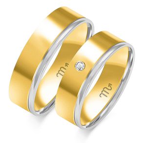 Eksklusive Vielsesringe Simply Love OE4-3