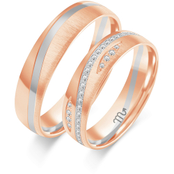 Eksklusive Vielsesringe Simply Love OE402-4A