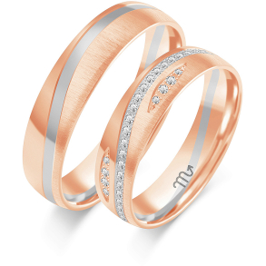 Eksklusive Vielsesringe Simply Love OE402-4A