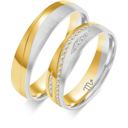 Eksklusive Vielsesringe Simply Love OE402-3B