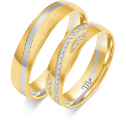 Eksklusive Vielsesringe Simply Love OE402-3A