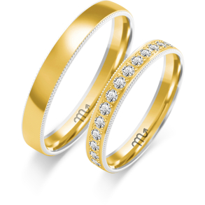 Eksklusive Vielsesringe Simply Love OE404-3