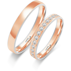 Eksklusive Vielsesringe Simply Love OE404-4