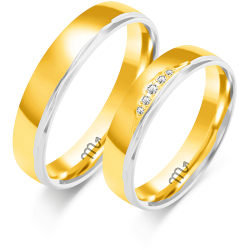 Eksklusive Vielsesringe Simply Love OE406-3