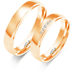 Eksklusive Vielsesringe Simply Love OE406-2