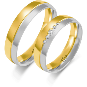 Eksklusive Vielsesringe Simply Love OE407-3