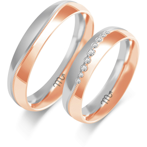 Eksklusive Vielsesringe Simply Love OE408-4