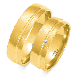 Eksklusive Vielsesringe Simply Love OE41