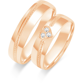 Eksklusive Vielsesringe Simply Love OE437-2