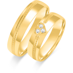 Eksklusive Vielsesringe Simply Love OE437