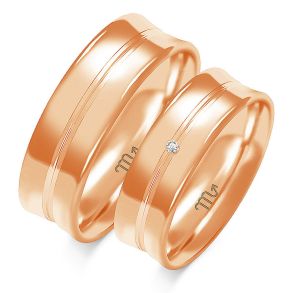 Eksklusive Vielsesringe Simply Love OE43-2