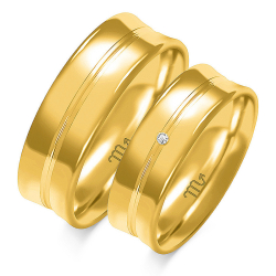 Eksklusive Vielsesringe Simply Love OE43