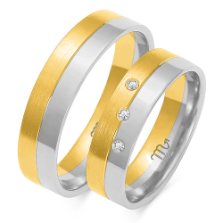 Eksklusive Vielsesringe Simply Love OE44-3