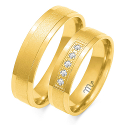 Eksklusive Vielsesringe Simply Love OE45