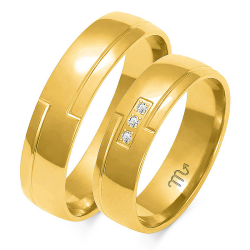 Eksklusive Vielsesringe Simply Love OE46