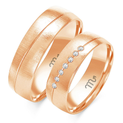 Eksklusive Vielsesringe Simply Love OE48-2