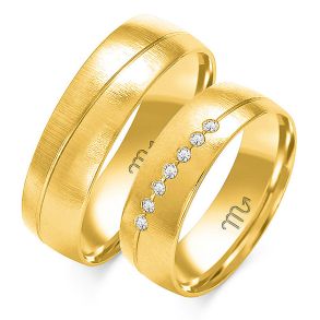 Eksklusive Vielsesringe Simply Love OE48