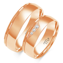 Eksklusive Vielsesringe Simply Love OE49-2