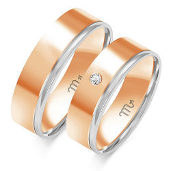 Eksklusive Vielsesringe Simply Love OE4-4