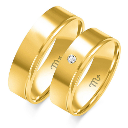 Eksklusive Vielsesringe Simply Love OE4