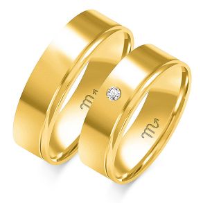 Eksklusive Vielsesringe Simply Love OE4