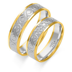 Eksklusive Vielsesringe Simply Love OE5-3