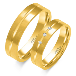 Eksklusive Vielsesringe Simply Love OE52