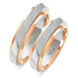 Eksklusive Vielsesringe Simply Love OE53-4